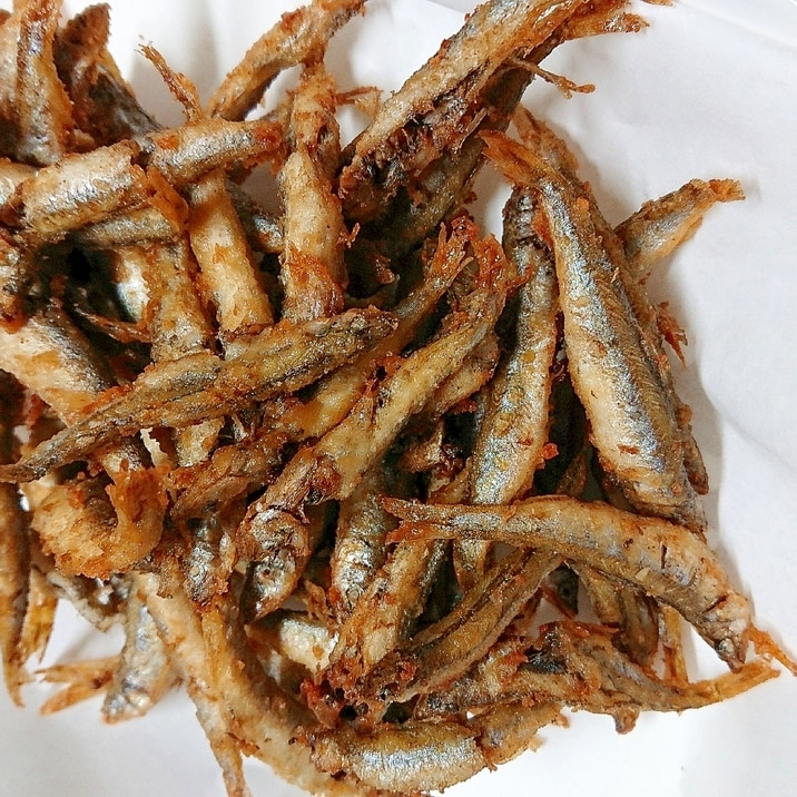 頭から尻尾まで味わう つまみに最高 稚鮎の唐揚げ レシピ 作り方 By 姉さん 楽天レシピ